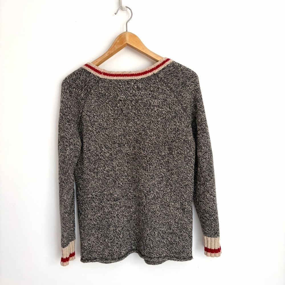 Roots Wool Blend Cabincore Knit Sweater - Medium - Picture 4 of 7